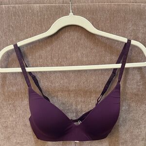 NWOT Victoria’s Secret Everyday Seamless T-Shirt Bra - Plum 32D